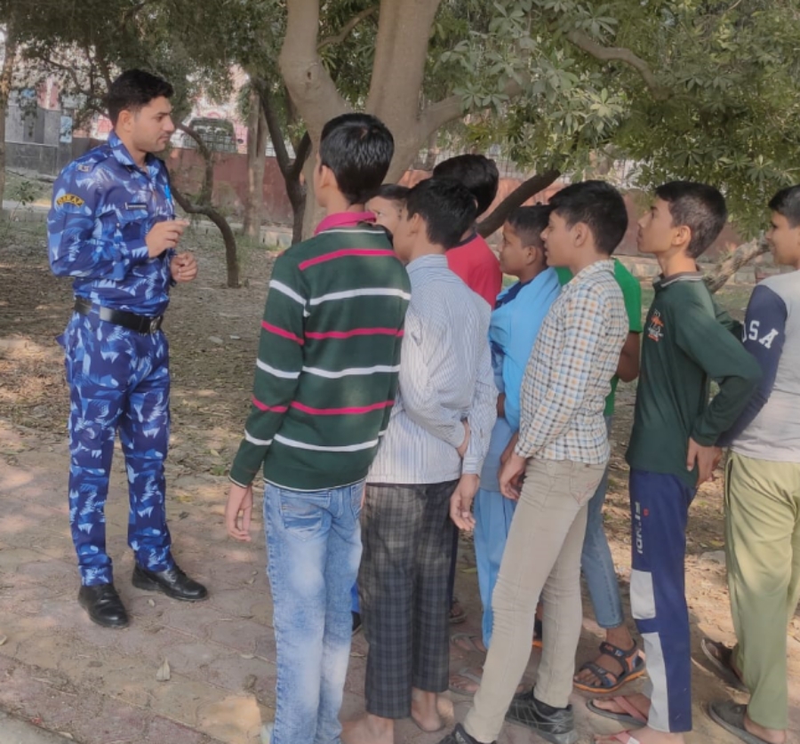 awareness campaign in Faridabad