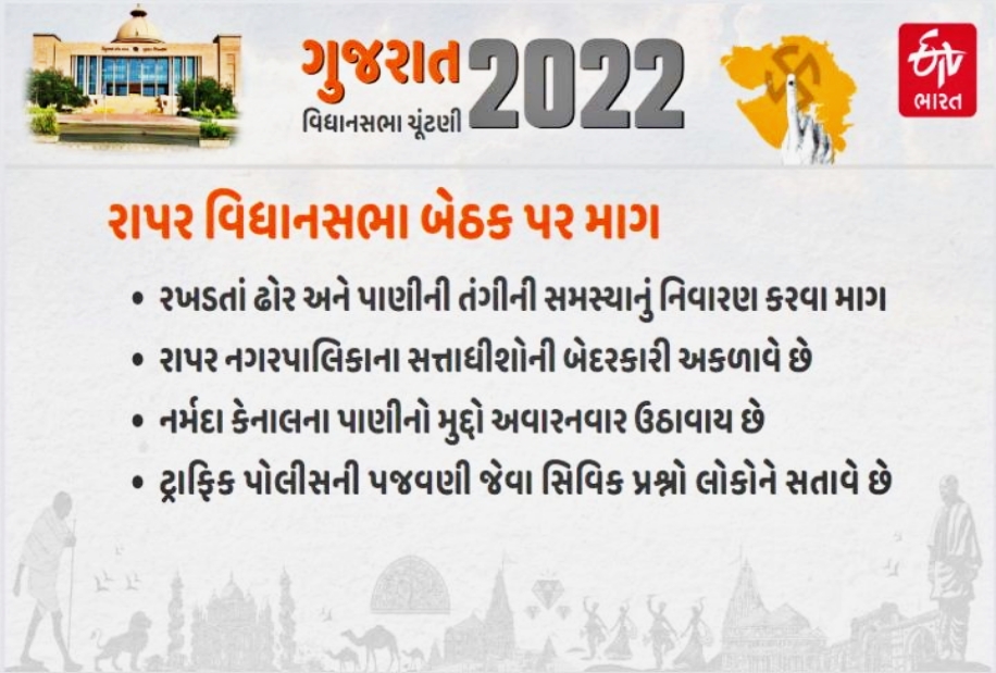 રાપર વિધાનસભા બેઠકની માગ