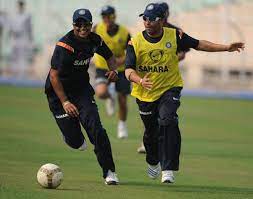 Sachin and Pragyan Ojha