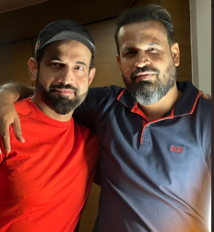 Yusuf Pathan and Younger Brother Irfan