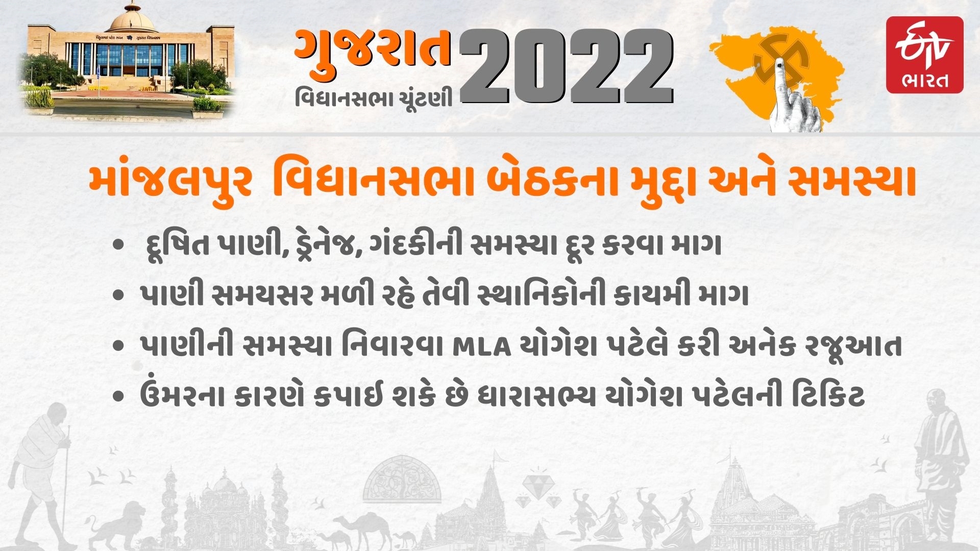 ગુજરાતમાં ટોપ ઓફ ઘી ટાઉન બનેલ માંજલપુર બેઠક પર કોકડું ઉકેલાયું