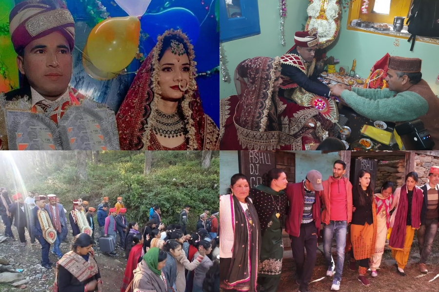 Himachal traditional marriage