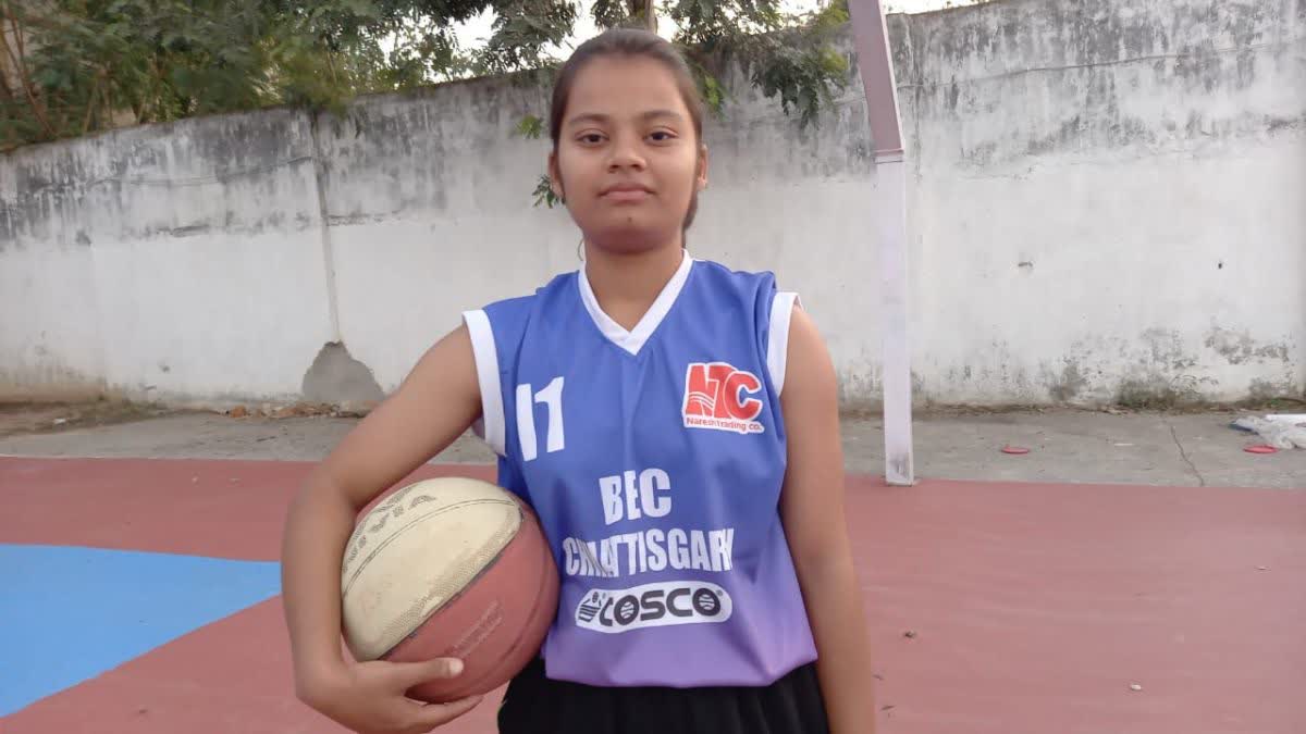 Surguja basketball player Pragya
