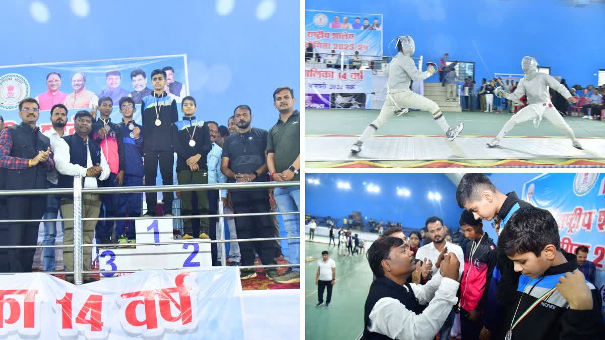 National Fencing Competition in Bastar