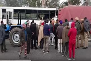 Punjab Police Bus Road Accident