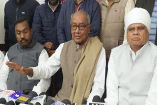 Digvijay attack on BJP