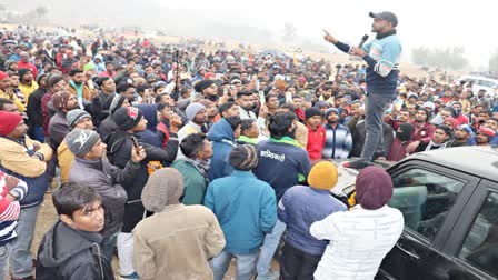 Jairam Mahato's rally in Giridih