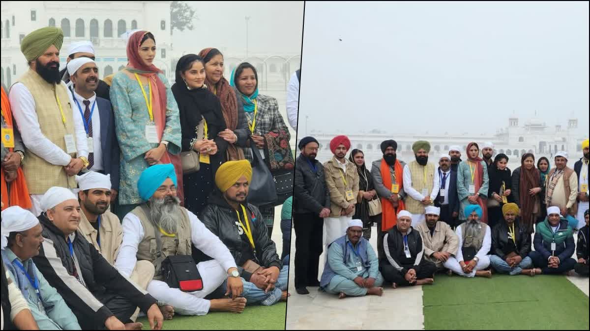 film Choran nal Yarian team reached sri kartarpur sahib