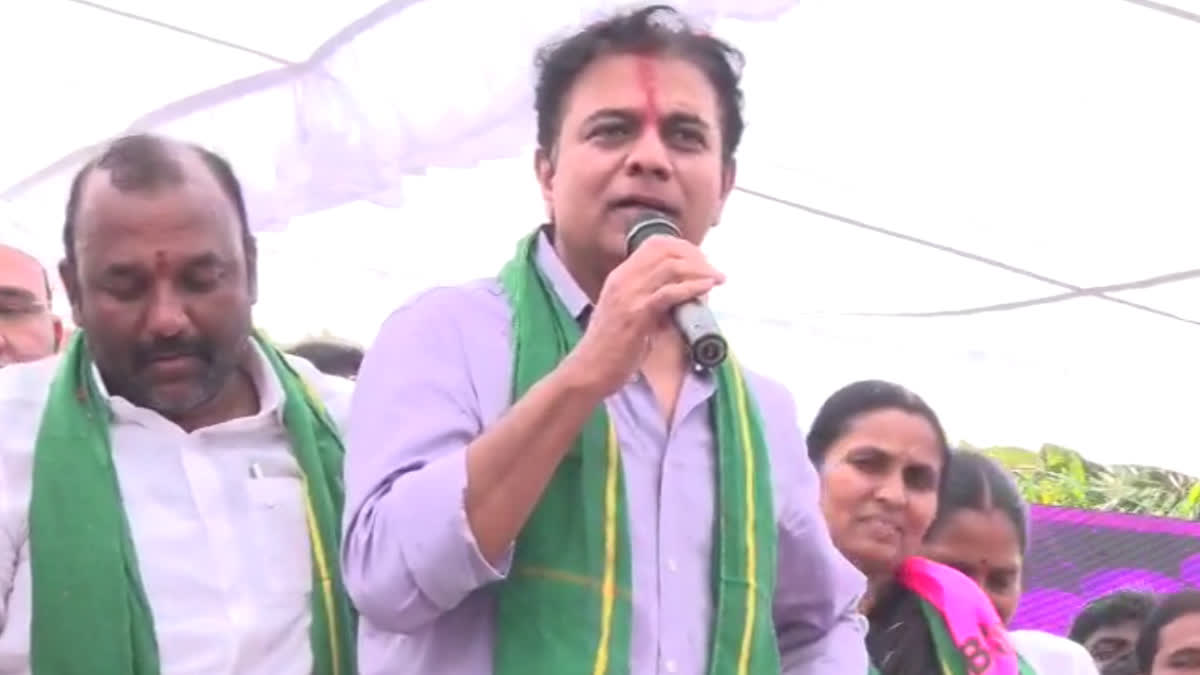 KTR SLAMS CONGRESS PARTY