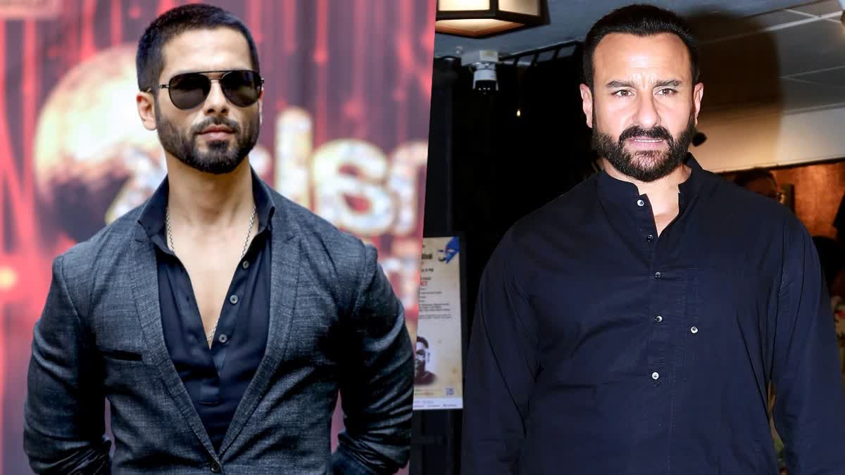 Shahid Kapoor and Saif Ali Khan