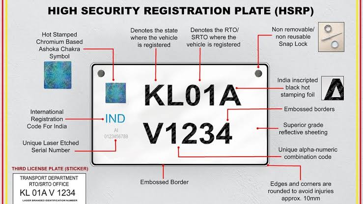 NUMBER PLATES IN INDIA  INDIAN NUMBER PLATE DETAILS  WHAT ARE THE DETAIL IN NUMBER PLATE  ഇന്ത്യന്‍ വാഹനം നമ്പര്‍ പ്ലേറ്റ്