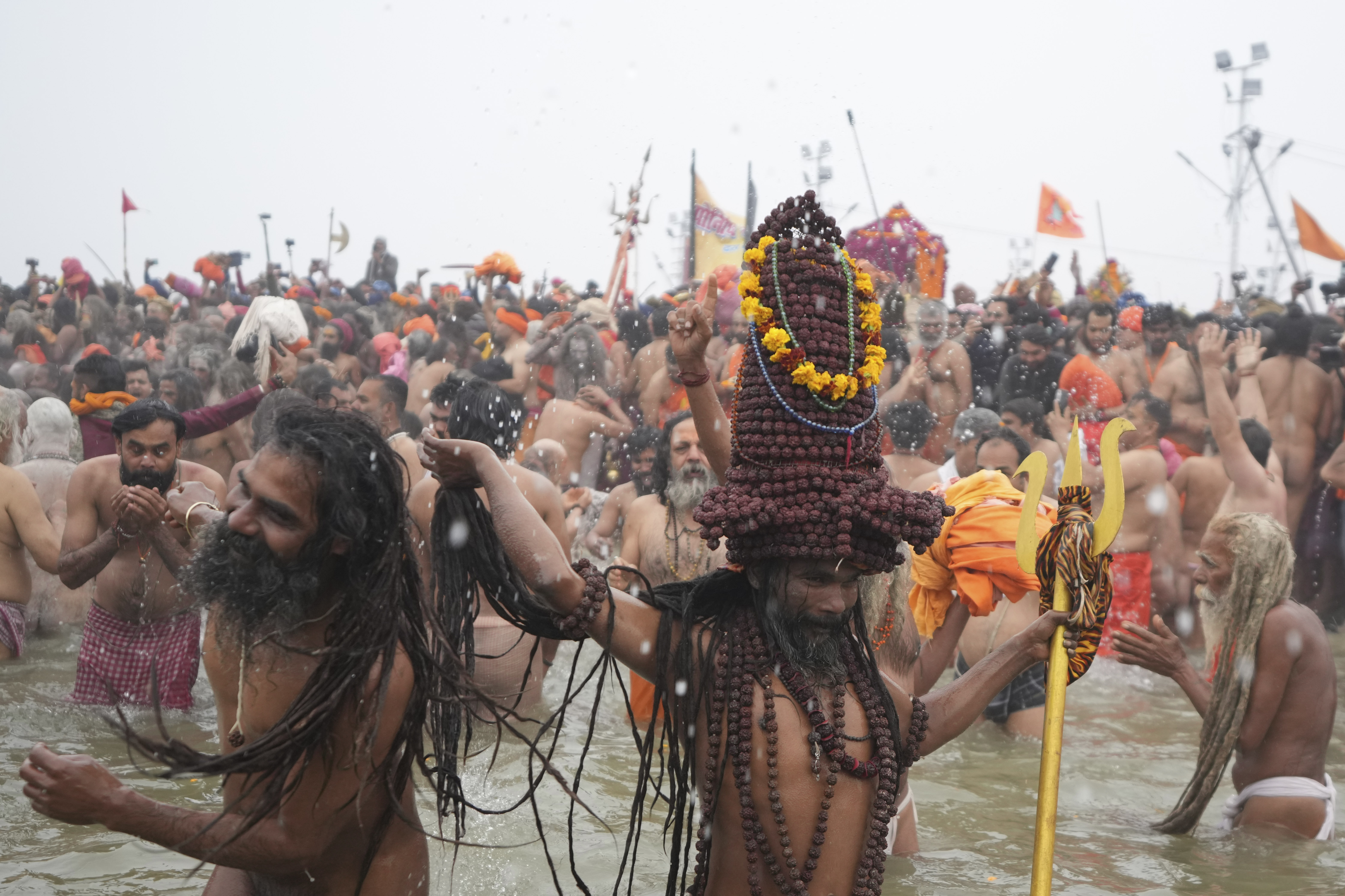 Naga Sadhus in Maha Kumbh