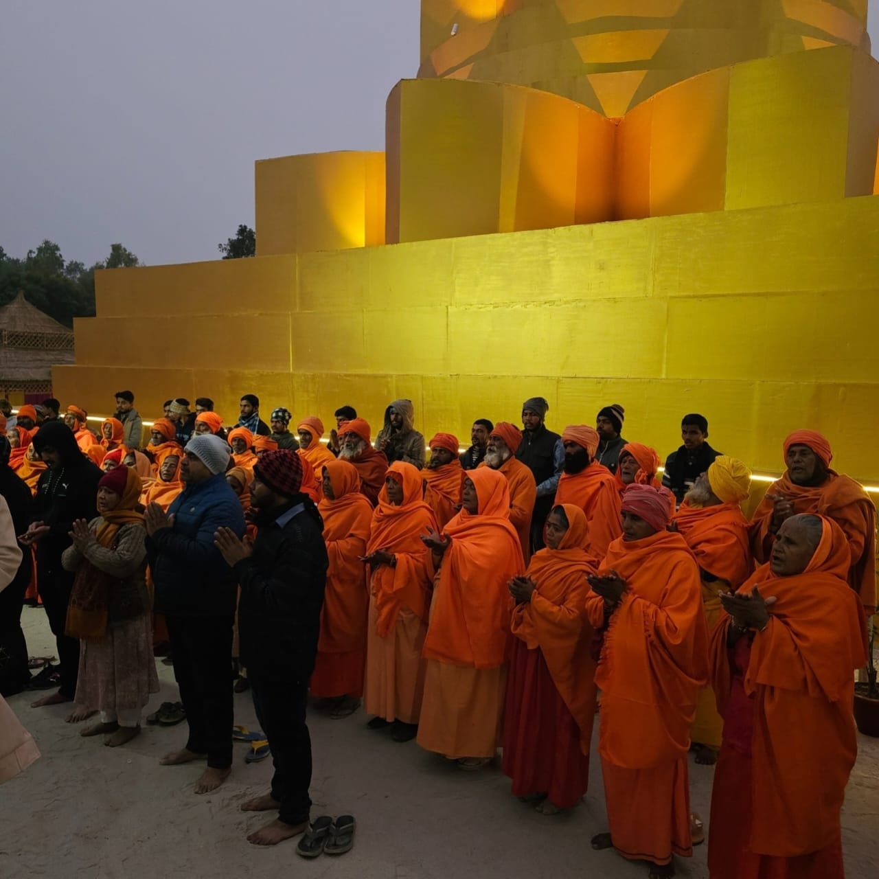 52 फीट लंबा-चौड़ा और 52 फीट ही ऊंचा है महामृत्युंजय यंत्र