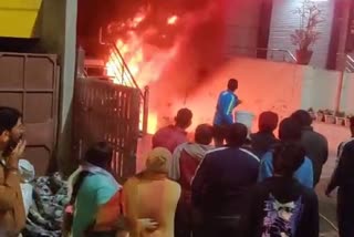 Dehradun Fire in furniture shop