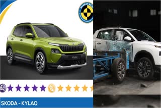 Skoda Kylaq gets 5 Stars At Bharat NCAP Crash Test