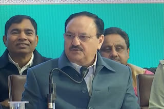 BJP Chief JP Nadda releases election manifesto for Delhi