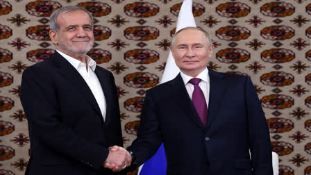 Presidents Of Russia And Iran Meet In Kremlin Ahead Of Signing Partnership Treaty