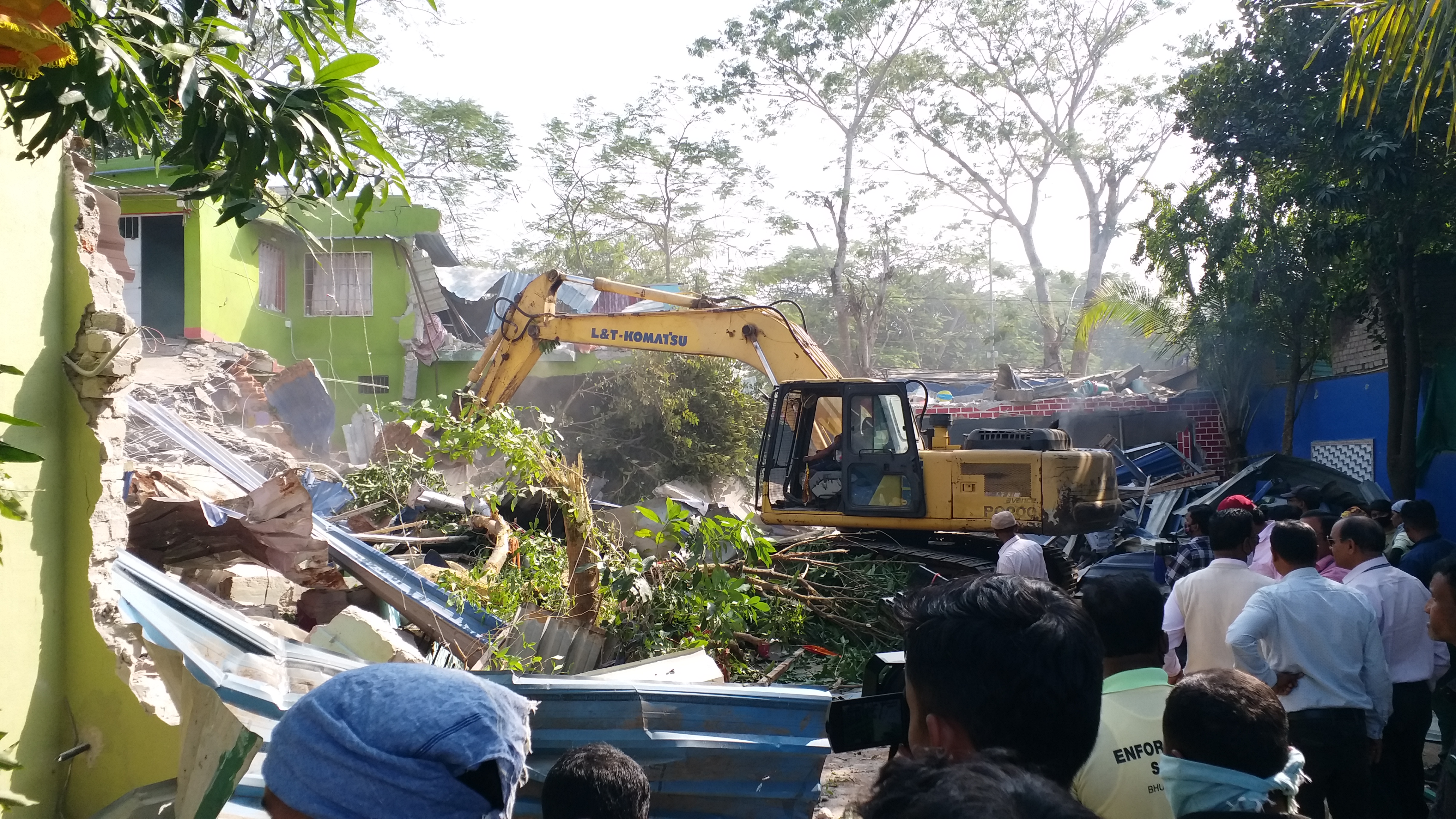 Baikuntha Dham Demolished