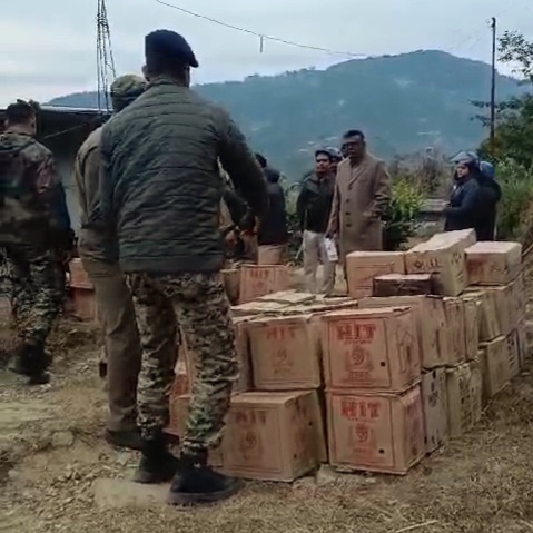 Sikkimese Liquor Seized