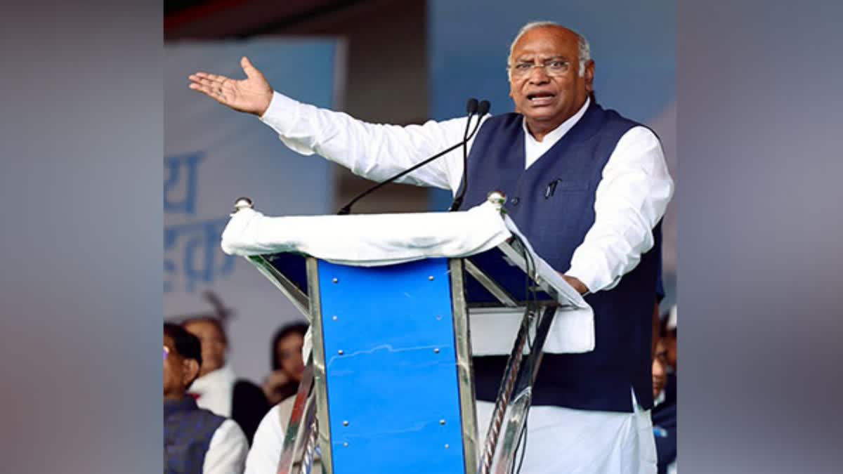 Congress chief Mallikarjun Kharge