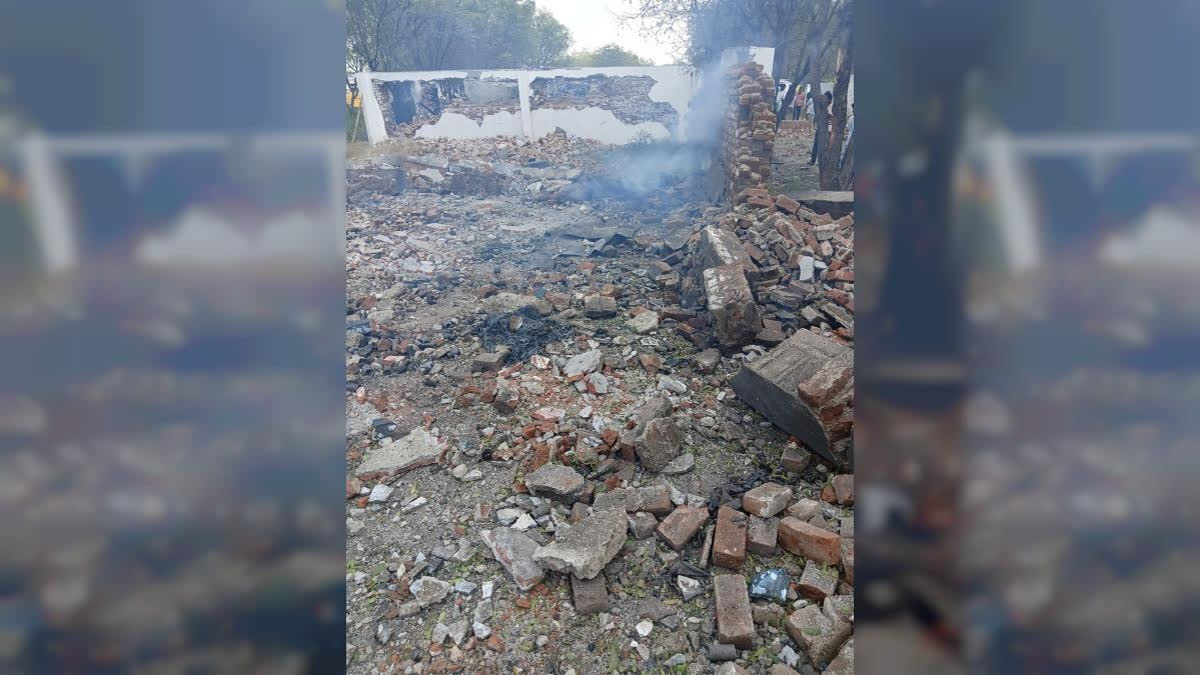 The incident took place at a private firecracker factory in Ramu Devanpatti near Vembakottai in Virudhunagar district on Saturday. The fire and rescue teams reached the spot and are currently engaged in rescue operation.