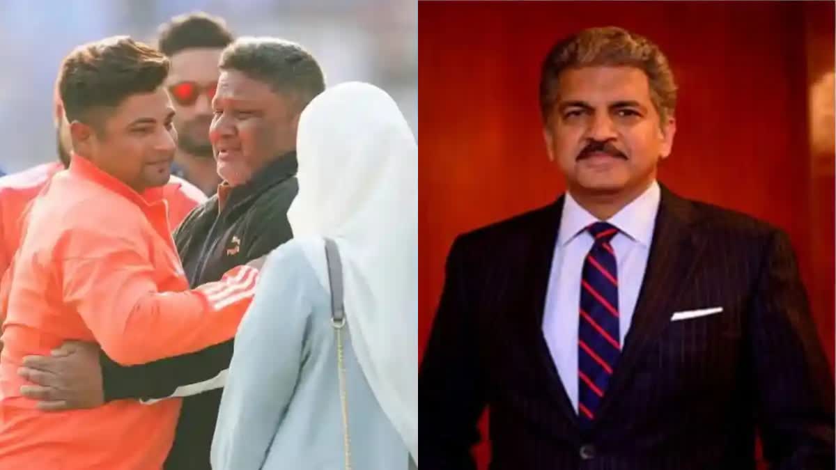 Anand Mahindra offers Thar to Sarfaraz Khan's father Naushad