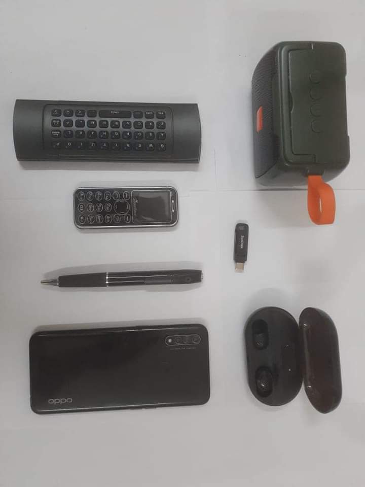 various electronic gadgets found from Khalistani leader Amritpal Singh cell at dibrugarh central jail