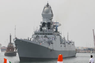 INS Chennai  MV Lila Norfolk Rescued Warship  Indian Naval Warship  ഐഎൻഎസ് ചെന്നൈ  ഇന്ത്യൻ നാവികസേന