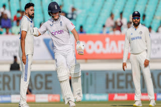 India vs England 3rd Test Day Three  Ben Duckett  Ravichandran Ashwin  ഇന്ത്യ ഇംഗ്ലണ്ട് മൂന്നാം ടെസ്റ്റ്  രാജ്‌കോട്ട് ടെസ്റ്റ് മൂന്നാം ദിനം