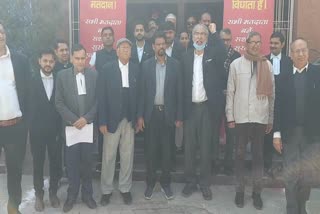 آل انڈیا لائیر یونین میرٹھ اکائی کا ایم ایس پی کی حمایت میں مظاہرہ