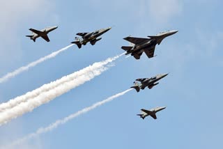 mega exercise  featuring over 120 aircraft  Indian Air Force  ഇന്ത്യന്‍ വ്യോമസേന  സൈനികാഭ്യാസം