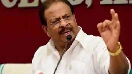 K Sudhakaran against CM  Pinarayi Vijayan in exalogic case  Exalogic SFIO Investigation  മാസപ്പടി കേസില്‍ പിണറായി വിജയന്‍  പരിഹസിച്ച് കെ സുധാകരന്‍