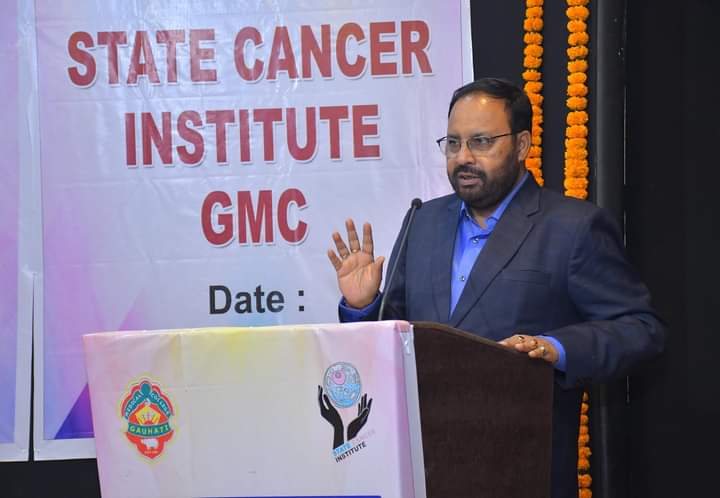 health minister attend seventh Anniversary programme of state cancer institute