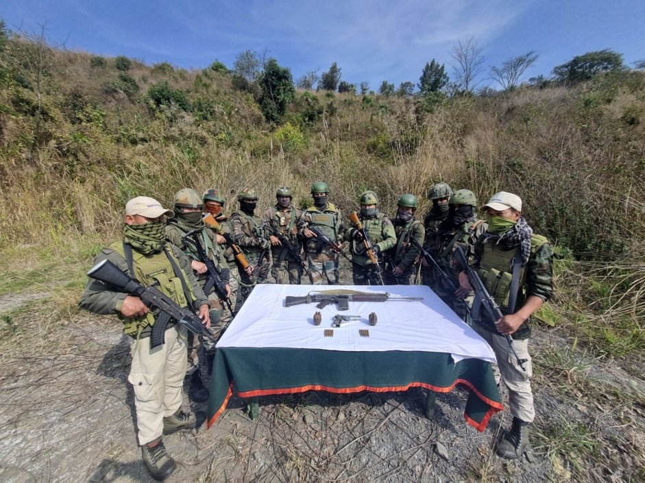 firing by Kuki militants
