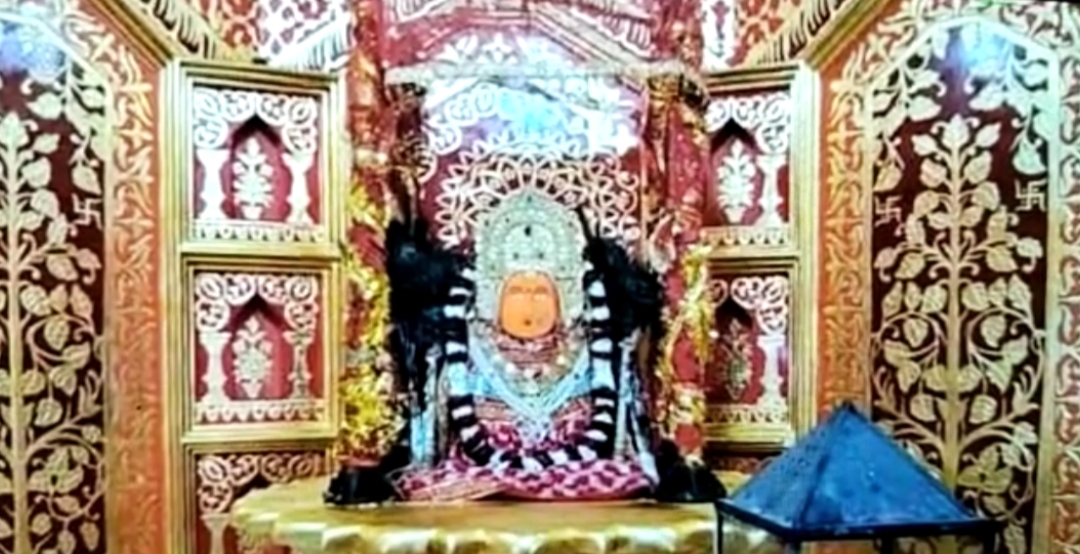 porn video in Bamleshwari temple