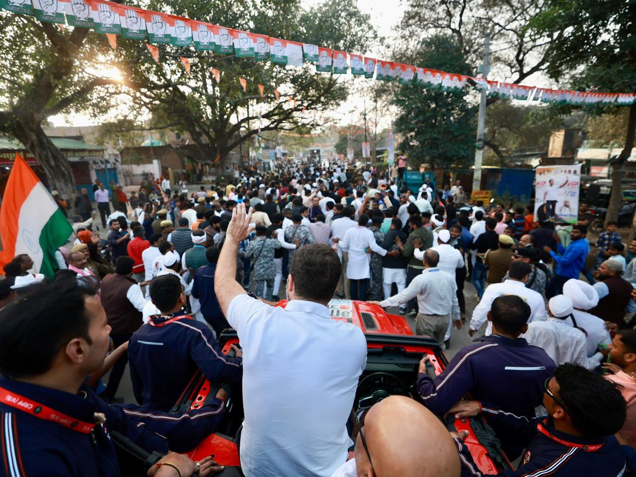 Rahul Gandhi  Rahul Gandhi Varanasi program  Congress Bharat Jodo Nyay Yatra  ಭಾರತ್ ಜೋಡೋ ನ್ಯಾಯ್ ಯಾತ್ರೆ  ರಾಹುಲ್ ಗಾಂಧಿ