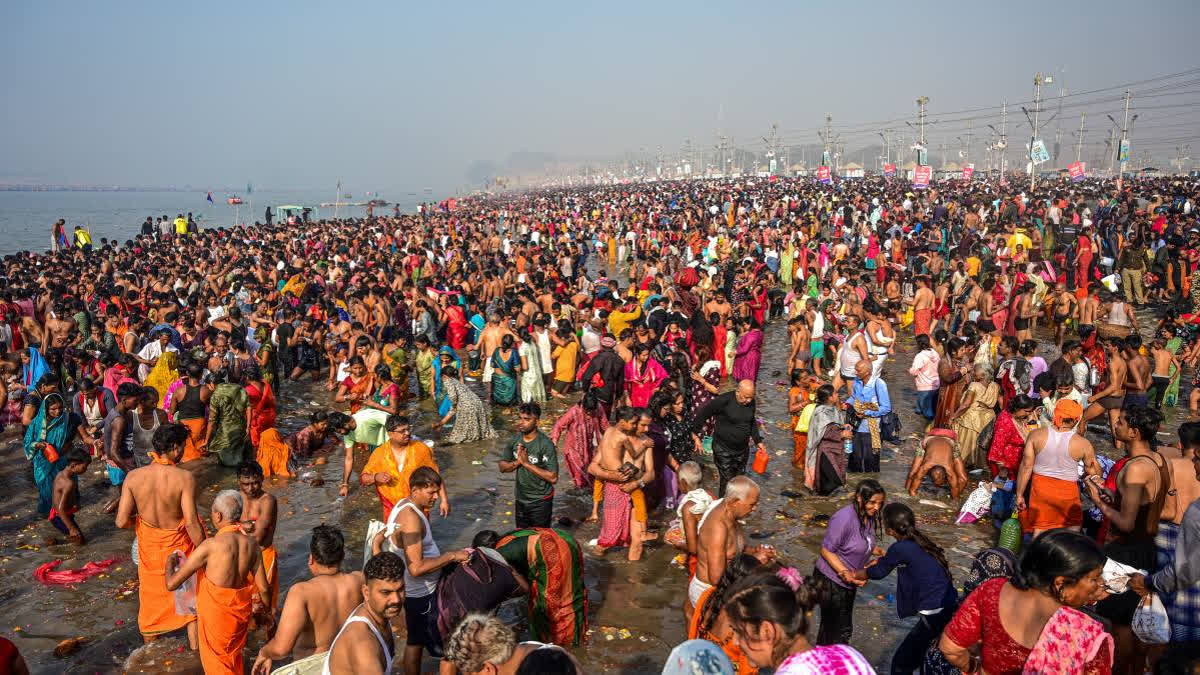 Governors and Union Ministers visit Prayagraj for Maha Kumbh, alongside MPs like Kangana Ranaut, taking holy dips and offering prayers.