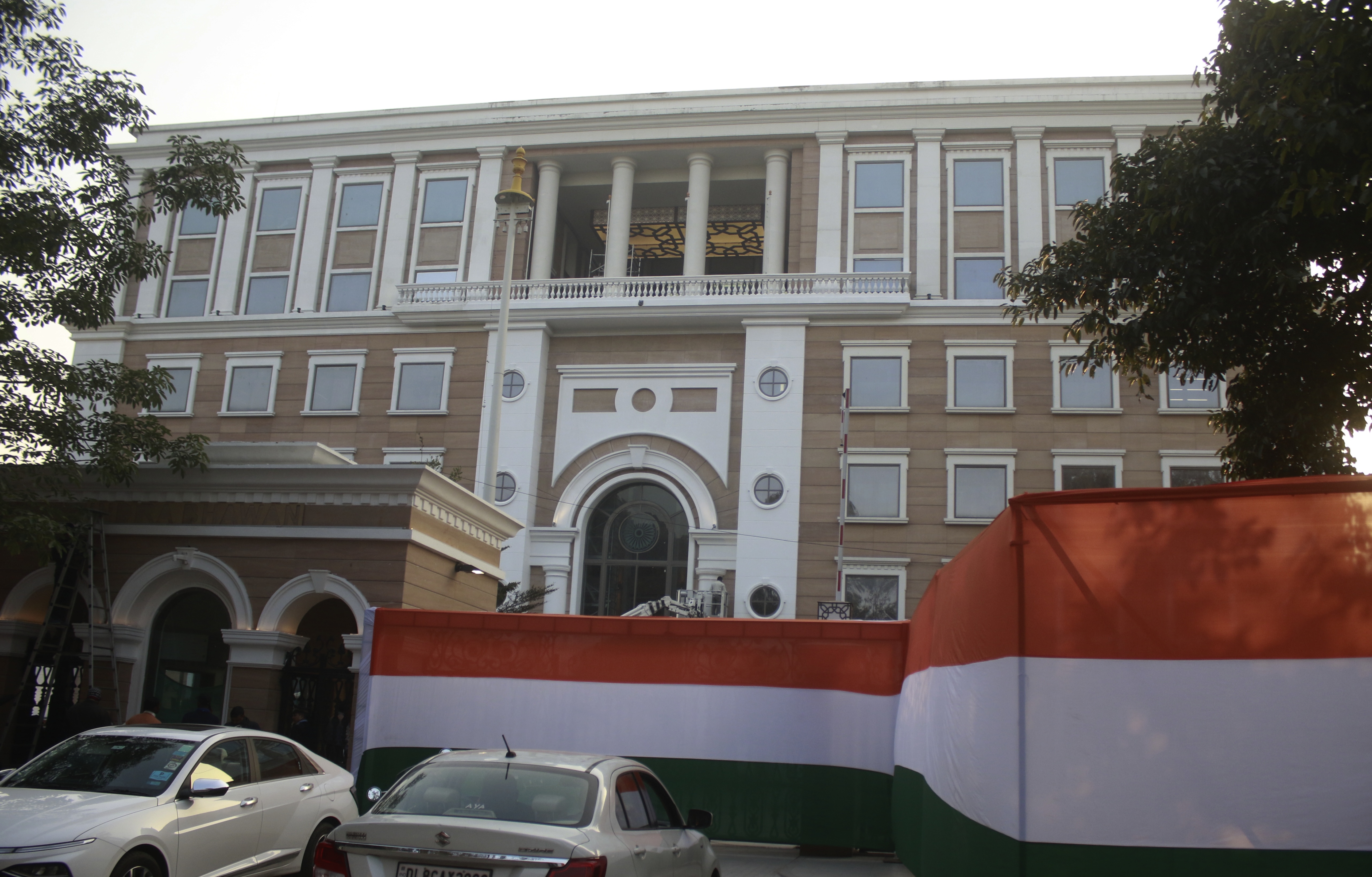 Congress office in Delhi.