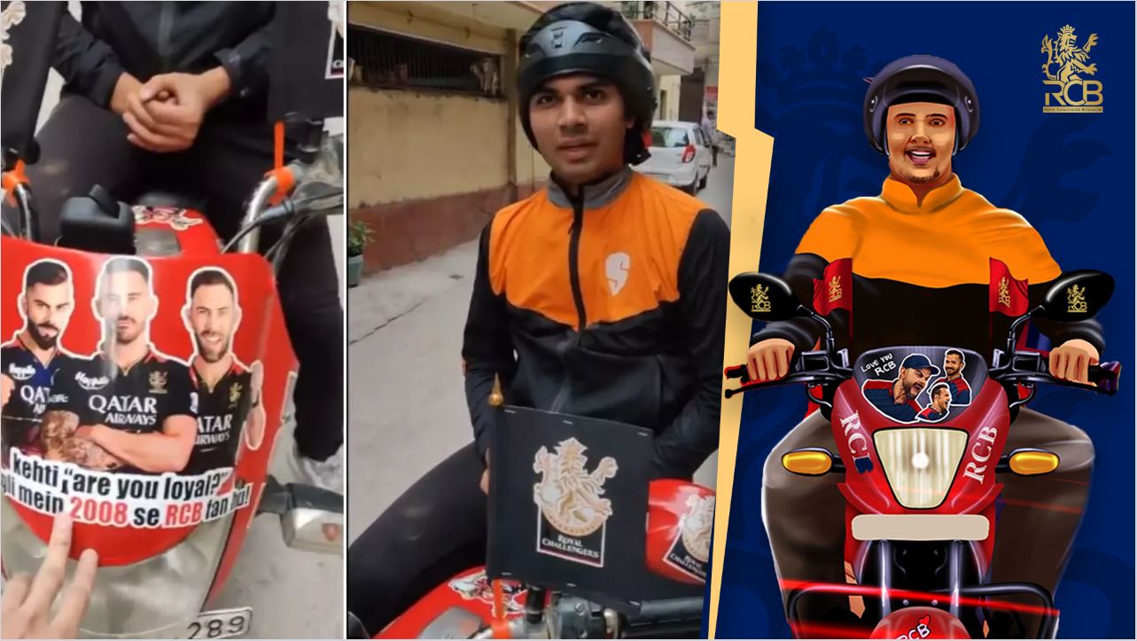 Recognizing fans as the franchise's heart and soul, RCB unveiled the visual depicts fan stories of where they have gone above and beyond.
