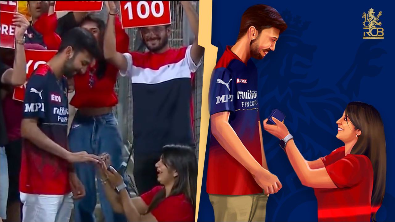 Recognizing fans as the franchise's heart and soul, RCB unveiled the visual depicts fan stories of where they have gone above and beyond.