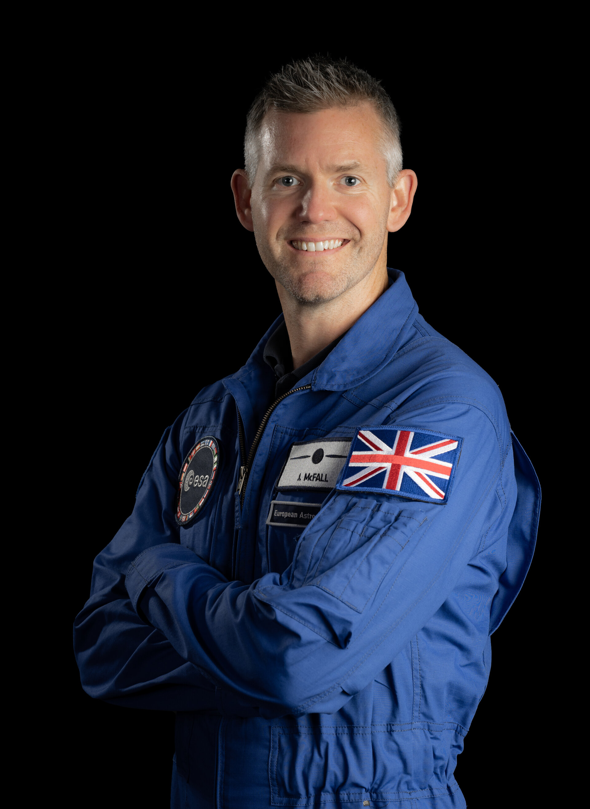 DISABLED ASTRONAUT  SCIENTIST JOHN MCFALL HISTORY  INTERNATIONAL SPACE STATION  EUROPEAN SPACE AGENCY