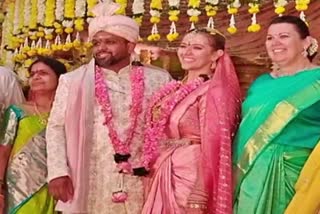 Telangana Man Wedding With An American Girl