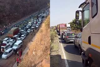 KOTA JHANSI HIGHWAY TRAFFIC JAM