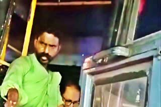 THIRUVALLA KSRTC THEFT ATTEMPT  DRUNK MAN ARRESTED THIRUVALLA  കെഎസ്ആര്‍ടിസി ബസ്  LATEST MALAYALAM NEWS