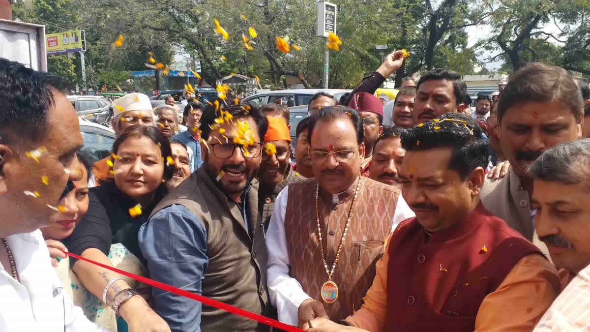 Ajay Bhatt inaugurates Election Office in Haldwani