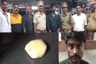 Hashish oil  Hashish oil seized  Vivek Express  Trissur Native With Hashish Oil