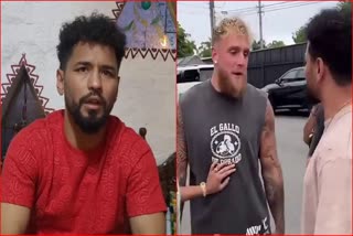 Boxer Neeraj Goyat vs Boxer Jake Paul