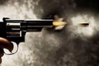 A police constable was shot dead on Sunday when a police team came under attack while conducting a raid in a village here to nab a gangster involved in harbouring illegal weapons, official sources said.