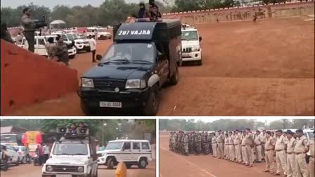 Raipur Flag March