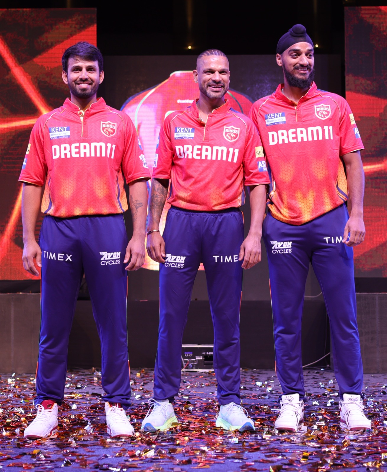 IPL 2024  Punjab Kings team  new jersey unveiled